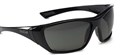HUSTLER Gloss Black Frame Smoke Polarised Lens