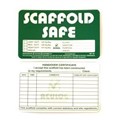 Scaffold Safe  Green Card