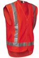 Hi Vis Transt TTMC Vest  Orange