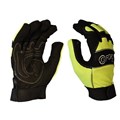Full Finger Mechanics Gloves  HiVis