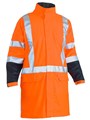 Hi Vis TTMC X Tape Stretch PU Rain Coat