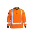 Hi Vis Rugger Shirt Long Sleeve