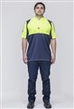 Hi Vis Rugger Half Front Shirt