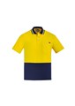 Mens Hi Vis Cotton SS Polo