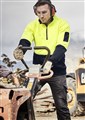 Unisex Hi Vis Half Zip Pullover