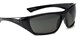 HUSTLER Gloss Black Frame Smoke Polarised Lens