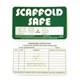 Scaffold Safe  Green Card