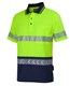 Hi Vis DN Cotton Back SS Segment Tape Polo