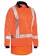 Taped TTMC Hi Vis Cool Vented Polyester Micromesh Polo Long Sleeve